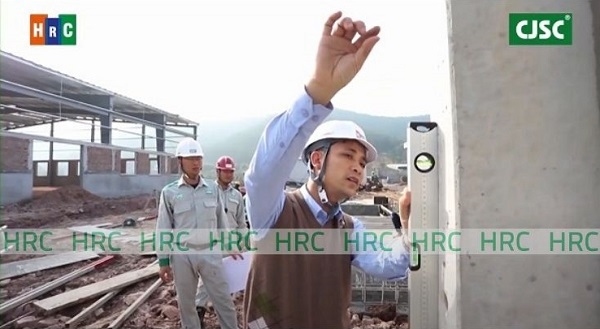 Thi công xây dựng nhà xưởng tại HRC